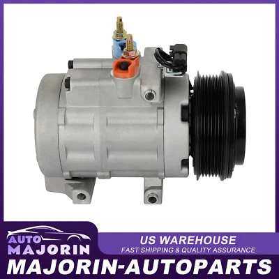AC Compressor w/Clutch & Pulleys For Ford Explorer 4.0L 2006 2007 2008-2010 Foto 1 de 4