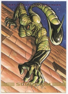 SCORPION 1993 Marvel Masterpieces #63 Spiderman villain Steve Ditko Bret Blevins - Picture 1 of 3