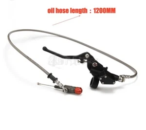 22MM UNIVERSALI MOTO IDRAULICA FRENO LEVA FRIZIONE + 1.2M TUBO - Imagen 1 de 1