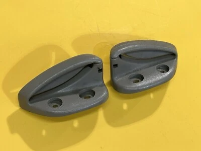 1998-2005 Lexus GS300 GS400 GS430 IS300 OEM Rear Seat Belt Guides Retainers Gray - Image 1 of 4