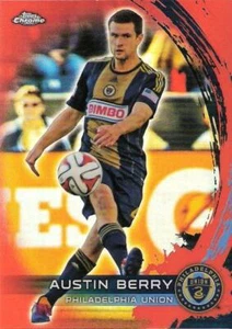 2014 Topps cromado Major League Soccer - base naranja paralelo/75 - (#39-#57) - Imagen 1 de 28