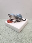 Cats of Character Siamese cat with bowl of food "All Gone" by Danbury Mint