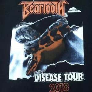 New Popular Beartooth Band Black T-Shirt Cotton Full Size - Picture 1 of 2