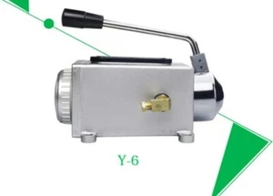 Hand Oil Pump Y-6 Lubrication Pump Perforated Pump CNC Oil Injection Device - Picture 1 of 6