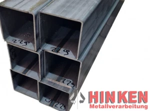 Vierkantrohr Stahl Stahlrohr Quadratrohr Hohlprofil Rechteckrohr Vierkant S235 - Bild 1 von 1