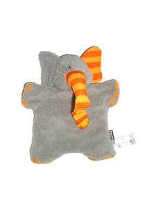 WIE NEU * Jako-O Elefant grau orange gelb Schmusetuch Schnuffeltuch Kuscheltuch - Bild 1 von 4