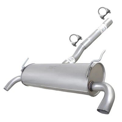 Silenciador de escape trasero de acero inoxidable para Jeep Cherokee 2015-2017 3,2 L tracción delantera Foto 1 de 4