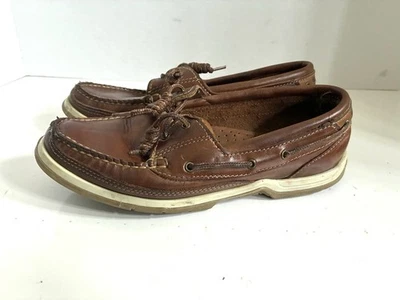 Sebago Docksides 女式 8 M 码沿海棕色 — 第 1/4 张图片