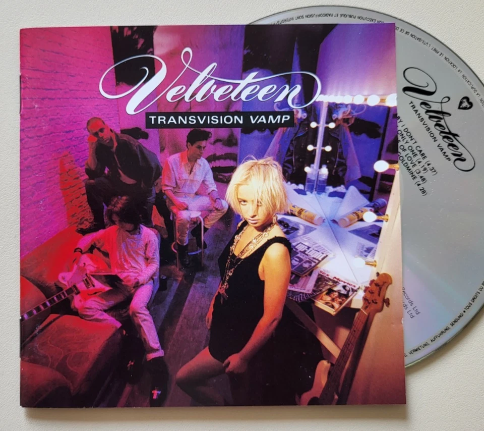 Transvision Vamp - Velveteen CD: The Only One, Baby I Don't Care, Bad Valentine - Bild 1 von 1