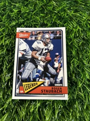 2018  Roger Staubach Dallas Cowboys LEGENDS Panini Classics  #193 F42 - Image 1 of 2