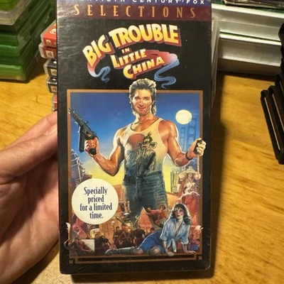 VTG Big Trouble in Little China (1986, VHS Cassette Tape, Fox) Brand New Sealed! - Image 1 of 4