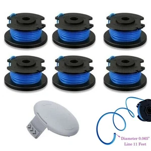 With Line Trimmer Spool AC14RL3A Cover Replacement Flexible Nylon Line - Picture 1 of 9