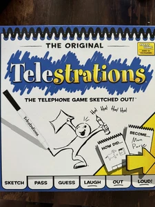 Telestrations : Hilarious Family Game, 4-8 Players with 30-60 Min Fun Complete - Picture 1 of 1