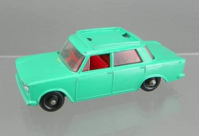 Vintage 1968 Matchbox Lesney No.56 Diecast 1/64 Green Fiat 1500 Mfg England G-VG - Image 1 of 4
