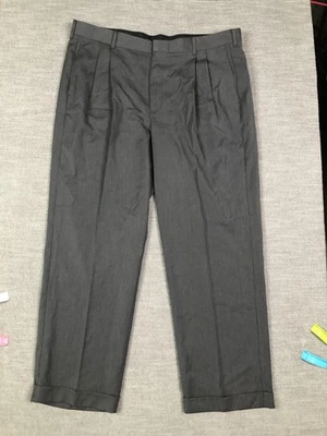 Pantalones Covington Essential Para Hombre 44x30 Plisados Frontales Calce Clásico Resistente a las Arrugas Foto 1 de 4