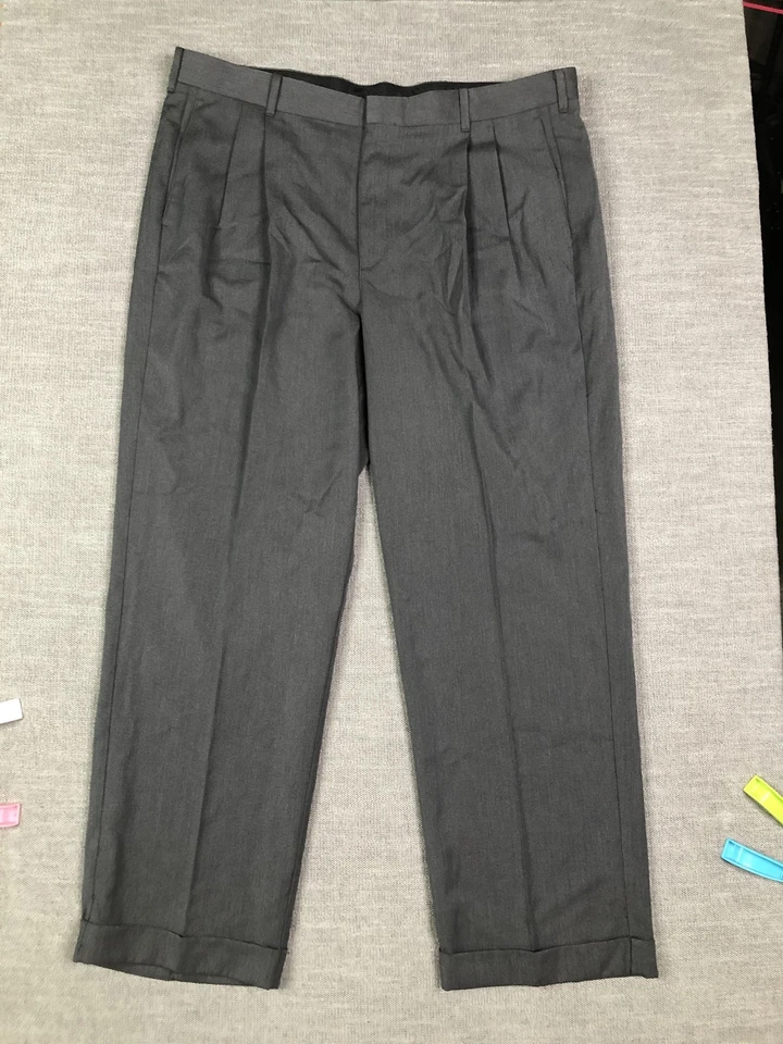Covington Essential Pants Mens 44x30 Pleated Front Classic Fit Wrinkle Resistant - Image 1 of 4