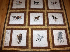 CREATIONS BY ANNE BELLISSIMA TRAPUNTA CAVALLO SELVAGGIO REGINA MERAVIGLIOSA! - Foto 1 di 7