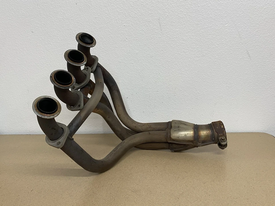 00-01 2000 - 2001 KAWASAKI ZX9 ZX9R ZX900E COLECTOR DE ESCAPE TUBOS CABEZAL Foto 1 de 4