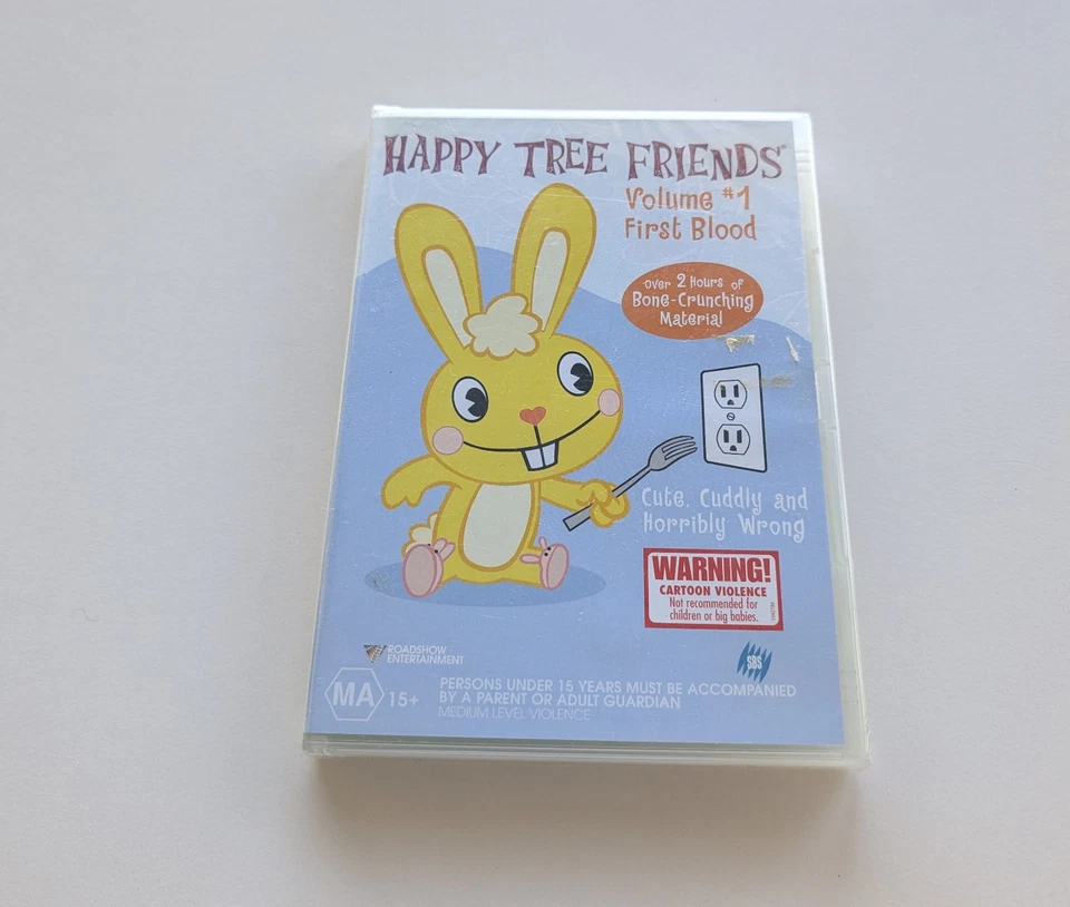 NEW SEALED - Happy Tree Friends Volume 1 First Blood (DVD) - image 1 of 1