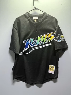 Tampa Bay Rays Mitchell & Ness Cooperstown #12 Wade Boggs L/44 Nuevo con etiquetas Foto 1 de 4