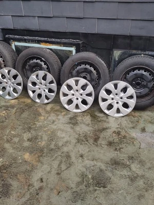 4 Winterräder 185/55 R15 86H Original Opel Alufelgen 13204673 - Bild 1 von 4