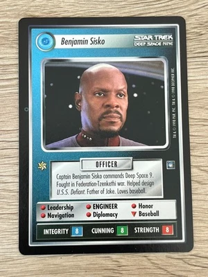 Star Trek CCG - Deep Space Nine 9 - Benjamin Sisko - Rare - Bild 1 von 2