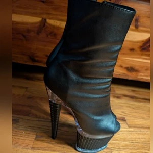 Tacones de cuero Pleaser Spectator - Imagen 1 de 4