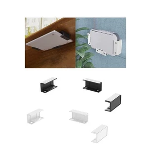 Support Ordinateur Portable 3 Pièces Sous Bureau, Rangement Invisible avec - Photo 1/12
