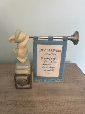 Marco de fotos Hallmark anuncio de nacimiento bebé niño Foto 1 de 4