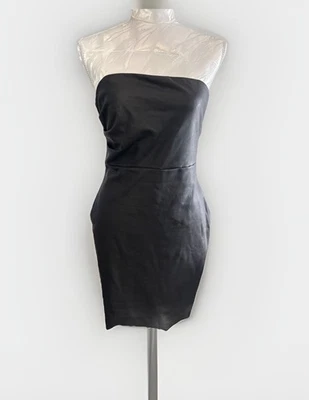 Mini Vestido Vegano Free People After Hours Cuero Sintético TALLA US 4 Foto 1 de 4