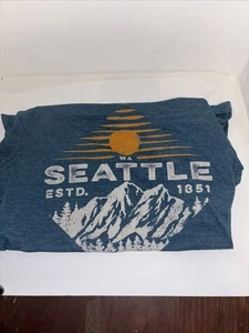 Original Legacy Brand Seattle Washington Mountain Shirt Size Small - Picture 1 of 6