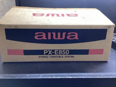 Aiwa PX-E850 Stereo Turntable System New Open Box - Image 1 of 4