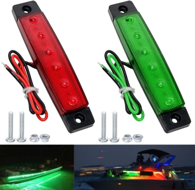 Luzes de navegação para barco - Luzes LED estrela para iate, veleiro, caiaque, bunda de pesca - Imagem 1 de 4