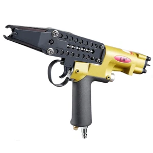 meite SC77XE Extended Nose Pneumatic Hog Ring Gun 15 Gauge 3/4"Crown C Ring Tool - Picture 1 of 8