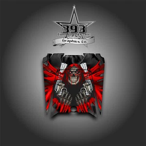 Polaris RZR XP 900 800 570 UTV Graphics Hood Decal 2011-2014 Unleashed Red - Picture 1 of 1