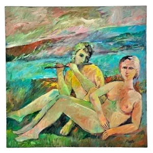 Sammy Pasto- "Seduction" Contemporary Oil Painting - Picture 1 of 3