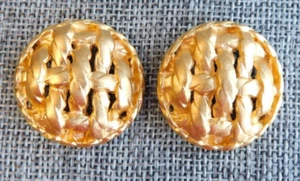 Botones de canal antiguos de colección Aprx: 1-1/8" #424-X - Imagen 1 de 7