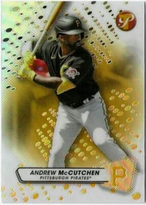 2023 Topps Pristine Andrew McCUTCHEN Gold Refractor 50/50 - Imagen 1 de 2
