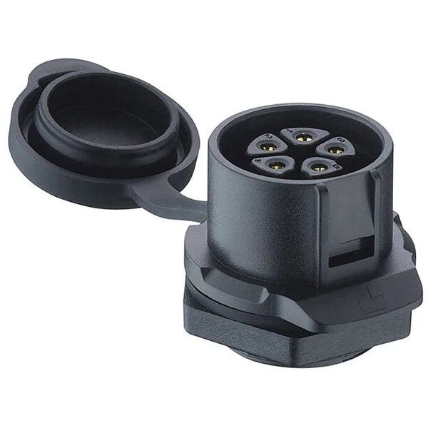 Lumberg 0272 07 Connector DIN Mount 7 Pins 1pc - Image 1 of 1