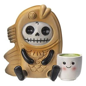 Estatuilla esqueleto Pacific Trading Furrybones Tai Taiyaki 3,2 pulgadas multicolor - Imagen 1 de 6