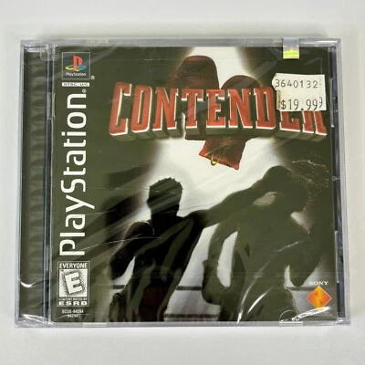 Contender PS1 PlayStation 1 NTSC U/C Brand New Sealed Tracked Postage - Image 1 of 4
