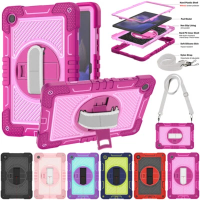 Funda giratoria con soporte para Samsung Galaxy Tab A9 Plus A8 A7 Lite A a prueba de golpes Foto 1 de 4