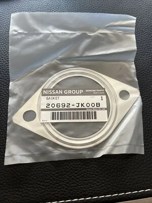NEW OEM NISSAN INFINITI Catalytic Exhaust Gasket 20692JK00B G37 Q50 Q70 Q60 370Z - Image 1 of 2