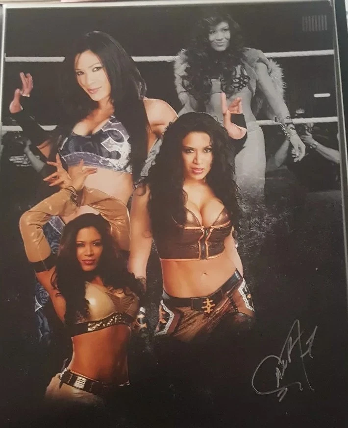 梅琳娜·佩雷斯签名 11x14 照片 WWE Diva MNM 签名 — 第 1/1 张图片