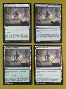 Memorial to Unity x4 Dominaria 4x Magic the Gathering MTG - Picture 1 of 1