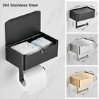 Toilet Paper Holder with Shelf Flushable Wipes Dispenser Storage Keep Your Wipes