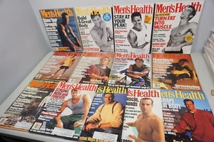 Men's Health Magazine Lot of 13 90's Issues 1993-1999 - Picture 1 of 15
