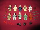 LEGO Indiana Jones Minifigures Lot,10  Figures Lots of accessories 