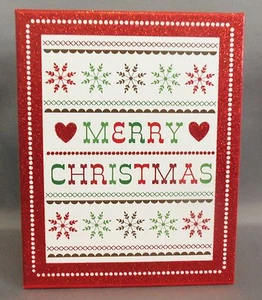 Puppenhaus Miniatur Frohe Weihnachten Roombox Szenario im Karton - Bild 1 von 5