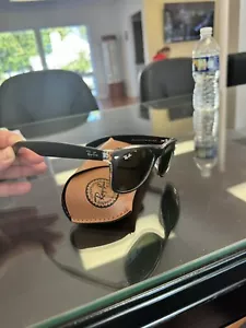 ray ban rb 2132 new wayfarer 58mm Black - Picture 1 of 4